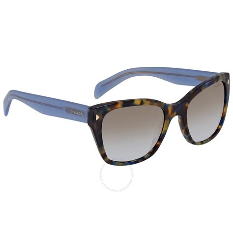 prada sunglasses 09ss|Prada Light Brown Gradient Square Ladies Sunglasses PR.